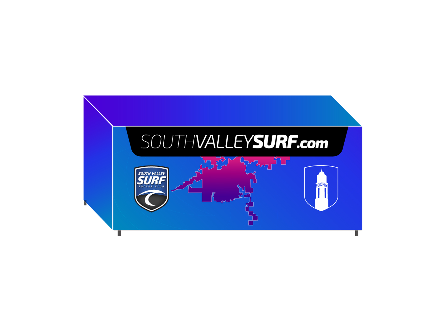 Custom Surf Table Cover